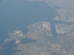 T社さん田原工場上空