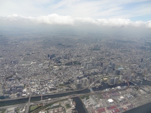 東京上空
