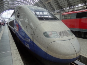 フランクフルト中央駅　ＴＧＶ